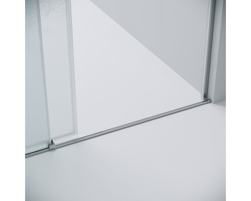 Душевая дверь Grossman Galaxy 130 100.K33.01.130.10.02 профиль Хром стекло шиншилла