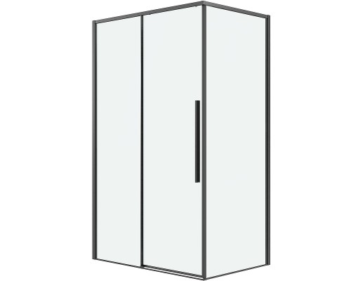 Душевая стенка Grossman Galaxy 90 200.K33.01.90.42.00 профиль Графит сатин стекло прозрачное