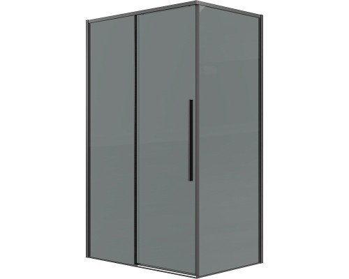 Душевая стенка Grossman Galaxy 90 200.K33.01.90.42.10 профиль Графит сатин стекло тонированное