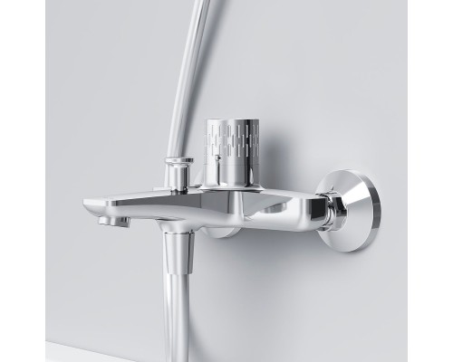 Смеситель для ванны AM.PM Gem F90A10400 Хром