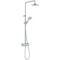Душевая система Kludi Dive Dual Shower System 6907905-00 с термостатом Хром