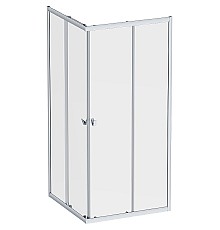 Душевой уголок AM.PM Sunny 90х90 W87G-403-9090-MT профиль Хром матовый стекло прозрачное