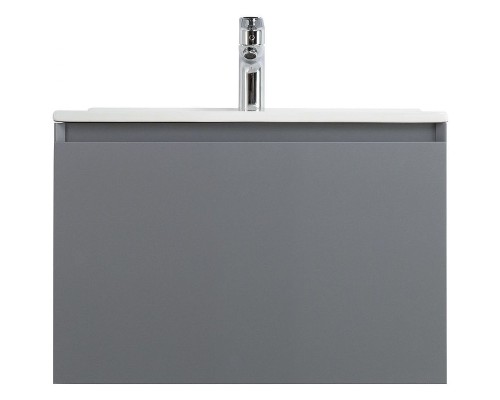 Тумба под раковину Art&Max Latina 60 AM-Latina-600-1C-SO-GM подвесная Серая матовая