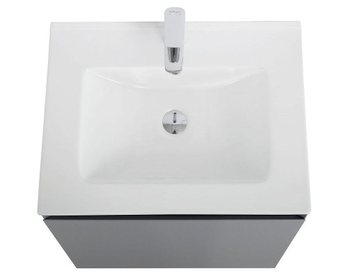 Тумба под раковину Art&Max Latina 60 AM-Latina-600-1C-SO-GM подвесная Серая матовая