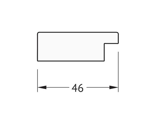 Зеркало Evoform Octagon 53x68 BY 7002 в багетной раме - Чеканка белая 46 мм