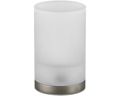 Стакан для зубных щеток Gessi Emporio Accessories 38833#149 Никель брашированный Стакан для зубных щеток Gessi Emporio Accessories 38833#149 Никель брашированный