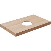 Столешница под раковину Kerama Marazzi Canaletto Риальто 80 Бежевая матовая