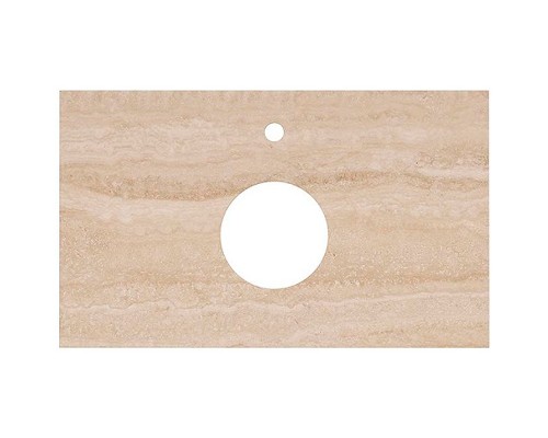 Столешница под раковину Kerama Marazzi Canaletto Риальто 80 Бежевая матовая