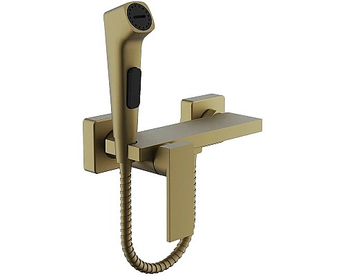 Гигиенический душ со смесителем Belz B55653-5 Золото матовое