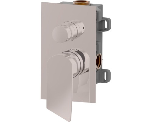 Смеситель для душа Gattoni Soffio 8133/ESDS Темный никель шлифованный