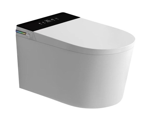 Комплект унитаза биде с инсталляцией SantiLine SL-5037 подвесной с сиденьем Микролифт