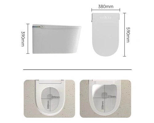 Комплект унитаза биде с инсталляцией SantiLine SL-5037 подвесной с сиденьем Микролифт