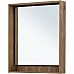 Зеркало Aquanet Милан 70 336399 с подсветкой Дуб рустикальный с сенсорным выключателем