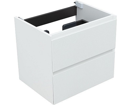 Тумба под раковину Aquanet Альтера 60 337154 подвесная Белая матовая