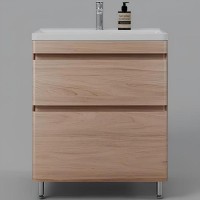 Тумба под раковину Style Line Атлантика 70 Люкс Plus СС-00002344 Ясень перламутр