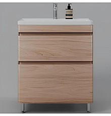 Тумба под раковину Style Line Атлантика 70 Люкс Plus СС-00002344 Ясень перламутр