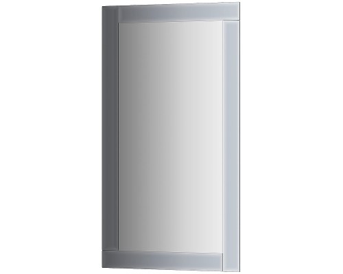 Зеркало Evoform Style 90x50 с зеркальным обрамлением - цвет Графит