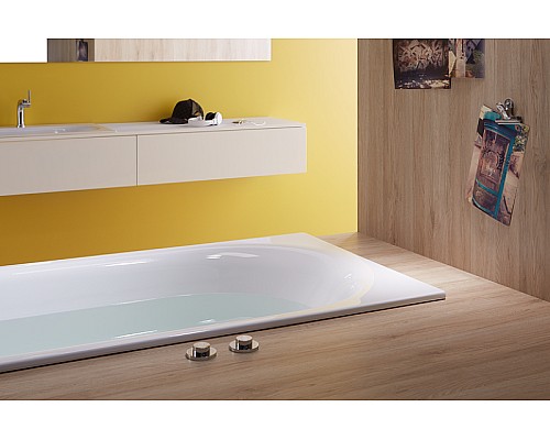 Стальная ванна Bette Comodo 170x75 1250-000 AS с шумоизоляцией и антискользящим покрытием