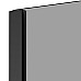 Душевая перегородка Berges Sky Black 90х200 064013 профиль Черный матовый стекло тонированное