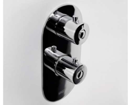 Смеситель для душа WasserKRAFT Berkel 4833 с термостатом Хром