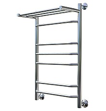 Водяной полотенцесушитель Тругор Браво 3 П НП 80x60 с полкой Хром