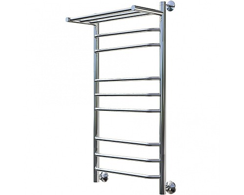 Водяной полотенцесушитель Тругор Браво 3 П НП 100x50 с полкой Хром