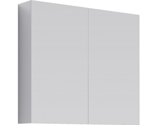 Зеркальный шкаф Aqwella МС 80 МС.04.08 Белый