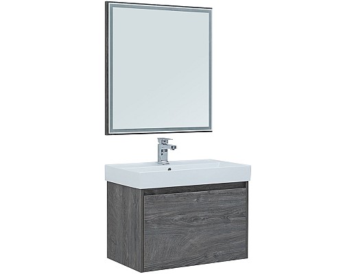 Комплект мебели для ванной Aquanet Nova Lite 75 242295 подвесной Дуб рошелье