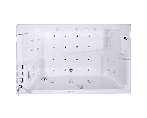 Акриловая ванна Orans 100x170 L 62115l0 с гидромассажем Акриловая ванна Orans 100x170 L 62115l0 с гидромассажем