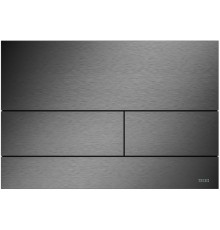 Клавиша смыва Tece Square II (9240836) для унитаза PVD Brushed Black Chrome