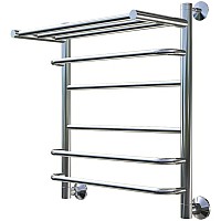 Водяной полотенцесушитель Тругор Идеал Комби 3 П НП 60x50 с полкой Хром
