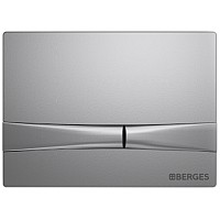 Клавиша смыва Berges Novum F2 040052 Хром матовый
