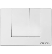 Клавиша смыва Berges Novum S4 Белая