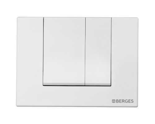 Клавиша смыва Berges Novum S4 Белая