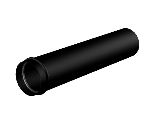 Удлинительная труба для сифона Alcaplast Черная матовая