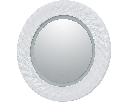 Зеркало Aquanet Милан 80 241821 с подсветкой Белый глянец