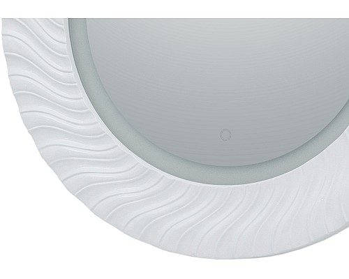 Зеркало Aquanet Милан 80 241821 с подсветкой Белый глянец