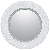 Зеркало Aquanet Милан 80 241821 с подсветкой Белый глянец