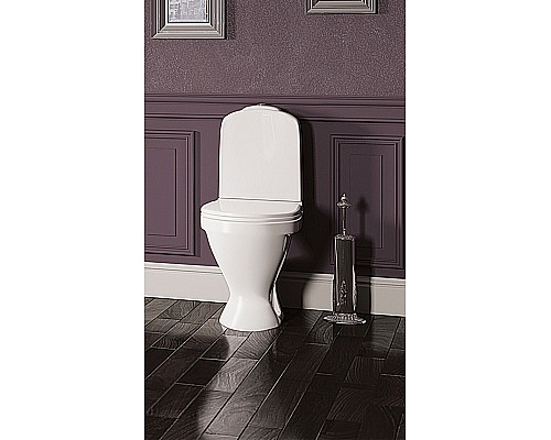 Унитаз-компакт Sanita Luxe Classic DM WC.CC/Classic/2-DM/WHT.G/S1 с бачком и сиденьем Микролифт