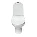 Унитаз-компакт Sanita Luxe Classic DM WC.CC/Classic/2-DM/WHT.G/S1 с бачком и сиденьем Микролифт