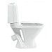 Унитаз-компакт Sanita Luxe Classic DM WC.CC/Classic/2-DM/WHT.G/S1 с бачком и сиденьем Микролифт