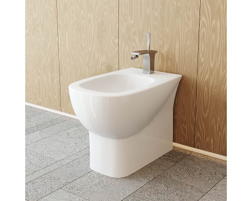 Биде Sanita Luxe Infinity BD.FS/Infinity/C/WHT.G/S1 Белое