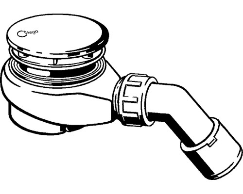 Сифон для душевого поддона Viega Tempoplex  6963 634100 Хром