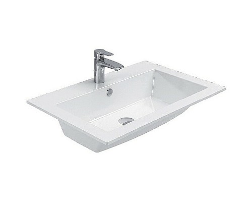 Тумба с раковиной Aquanet Lino 90 271950 подвесная Дуб Веллингтон