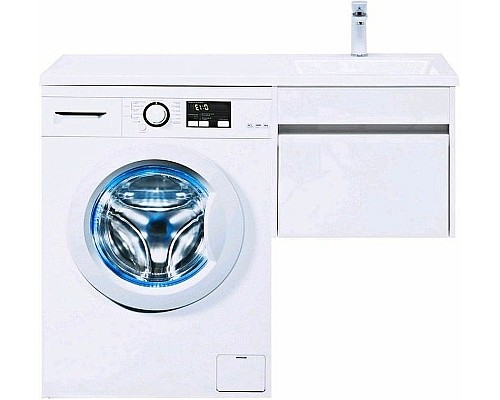 Тумба с раковиной Aquanet Токио 110 R 239209 подвесная Белая