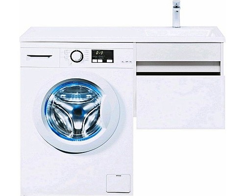 Тумба с раковиной Aquanet Токио 110 R 239209 подвесная Белая