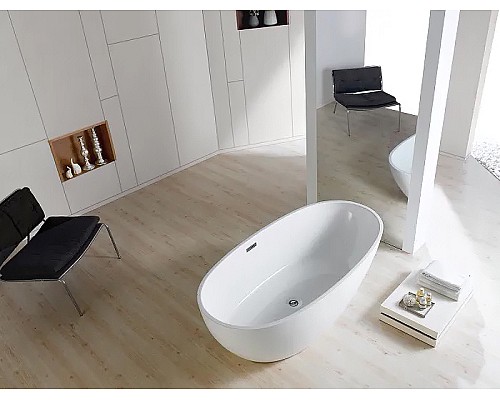 Акриловая ванна Azario Leeds 170x85 LEE17085 без гидромассажа Акриловая ванна Azario Leeds 170x85 LEE17085 без гидромассажа
