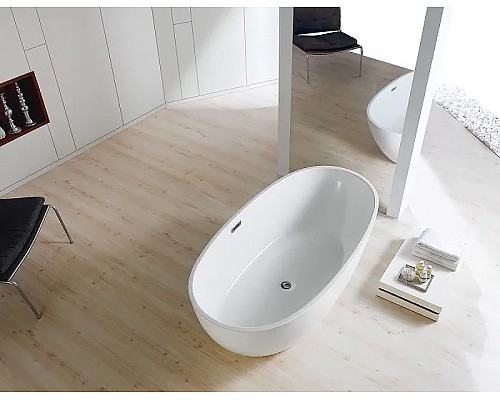Акриловая ванна Azario Leeds 170x85 LEE17085 без гидромассажа Акриловая ванна Azario Leeds 170x85 LEE17085 без гидромассажа