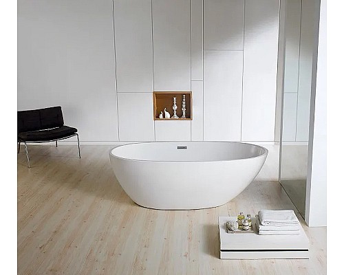 Акриловая ванна Azario Leeds 170x85 LEE17085 без гидромассажа Акриловая ванна Azario Leeds 170x85 LEE17085 без гидромассажа