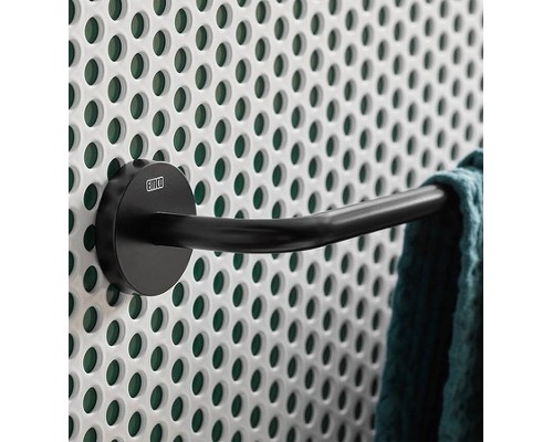 Полотенцедержатель Emco Round 4360 133 60 Черный матовый